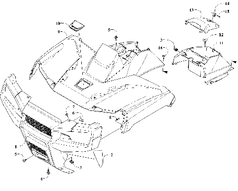 FRONT BODY PANEL ASSEMBLY [304309]