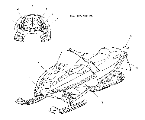 DECALS - S07ND5BS (49SNOWDECAL550)