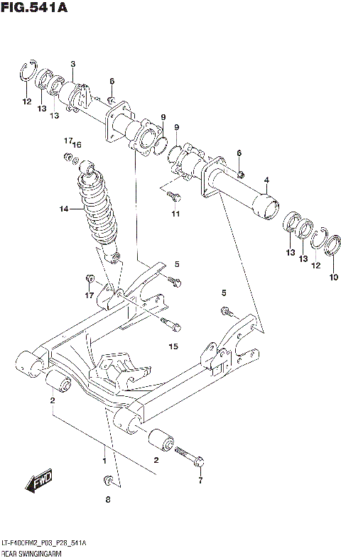 REAR SWINGINGARM