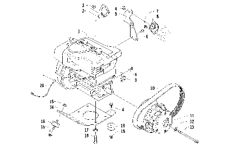 ENGINE AND RELATED PARTS [93056]