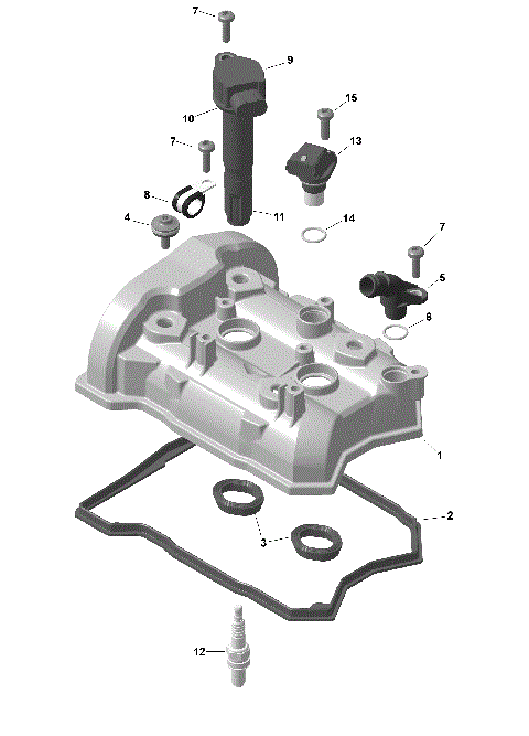 01- ROTAX - Valve Cover