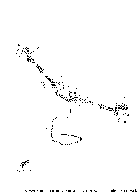 STEERING HANDLE & CABLE