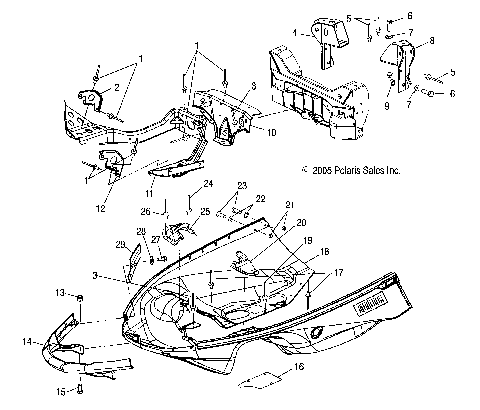 NOSEPAN/BUMPER - S07NJ5BS/BE (4997279727A07)
