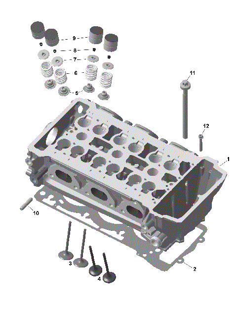 01- ROTAX - Cylinder Head