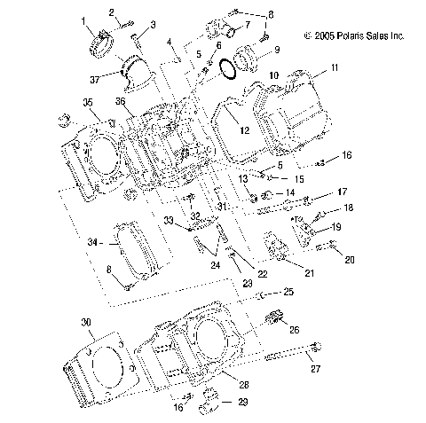 ENGINE, CYLINDER - A07MH46AA/AZ (4999200059920005D05)