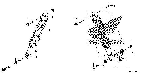 FRONT SHOCK ABSORBER