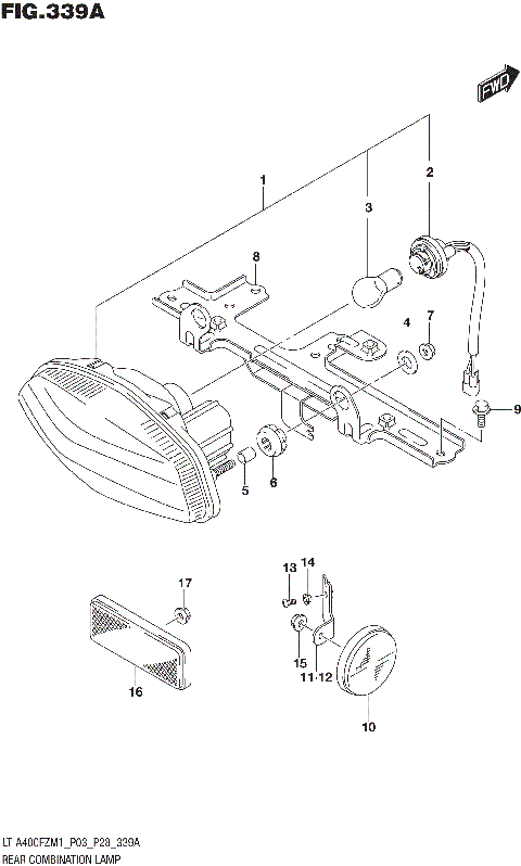 REAR COMBINATION LAMP