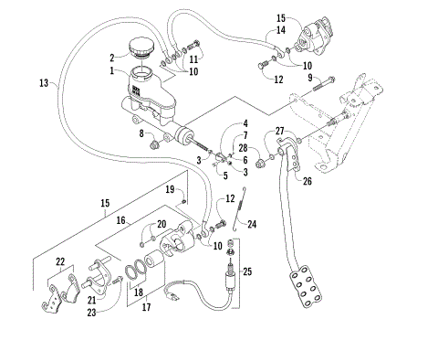 FRONT BRAKE ASSEMBLY