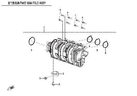 INTAKE MANIFOLD ASSY
