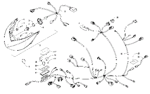 HEADLIGHT AND WIRING ASSEMBLIES [104374]