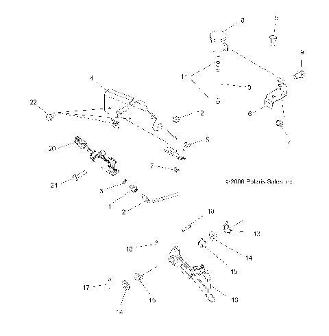 BRAKE, FOOT - A07MH76Fa (49ATVBRAKEFOOT078EFIIN)