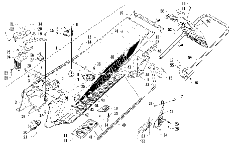 TUNNEL, REAR BUMPER, AND SNOWFLAP ASSEMBLY [99877]