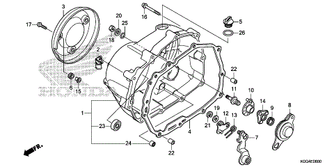 RIGHT CRANKCASE COVER