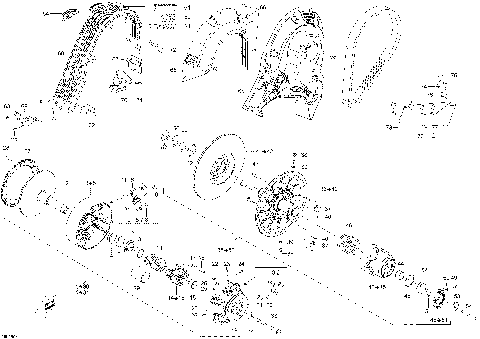 05- Pulley - 69 Ranger - 800R E-TEC