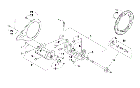 STARTER MOTOR ASSEMBLY