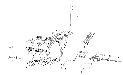 CHASSIS, FRAME - A08KA09AC (49ATVFRAME08OUT90AC)