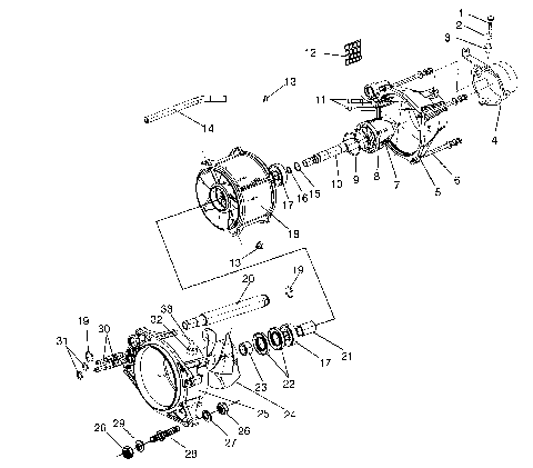 PROPULSION SL 750 B954070 (4930523052B003)