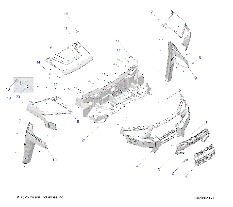 BODY, HOOD & FRONT FASCIA - R26RRE99A9/AF/AH/AB/AS/B9/BF/BH/BB/BS (C733196)