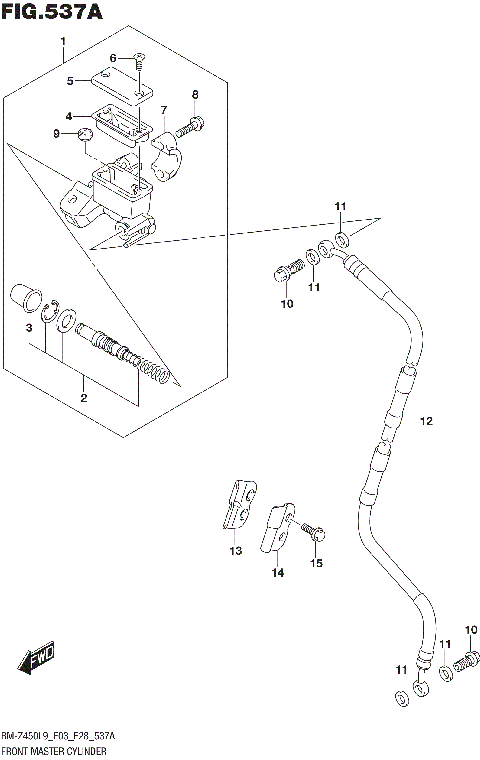 FRONT MASTER CYLINDER