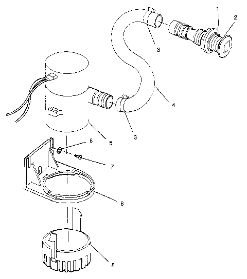 BILGE PUMP SL 900 B964291 and Intl. SL 900 I964291 (4935583558B014)