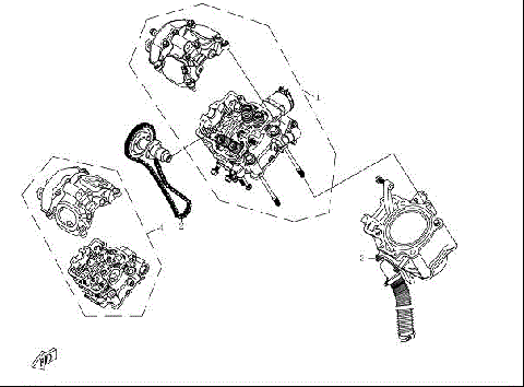 CYLINDER HEAD & CYLINDER ASSY.
