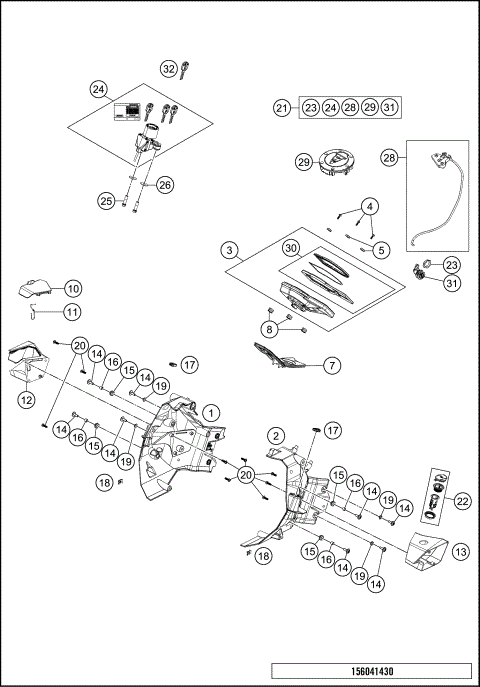 INSTRUMENTS / LOCK SYSTEM