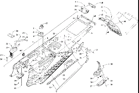 TUNNEL AND SNOWFLAP ASSEMBLY [106776]