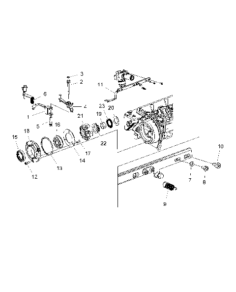 ENGINE, SPEED GOVERNOR - R16RTED1F1 (49RGRGOVERNOR15DSL)