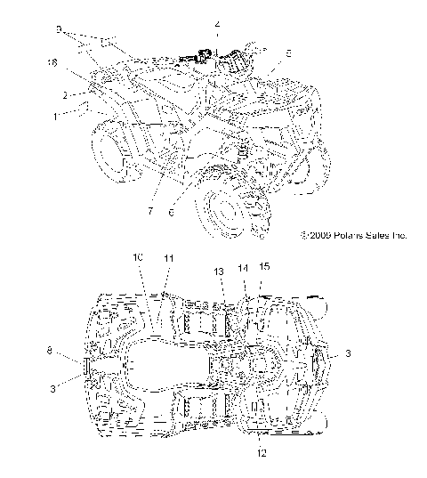 BODY, DECALS - A10LB27AA (49ATVDECAL10HAWK)
