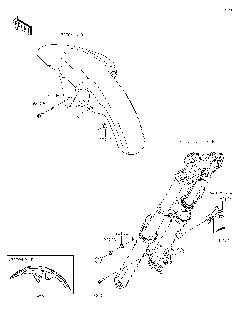 2023 Kawasaki Motorcycles Parts-Finder Diagrams | Cities