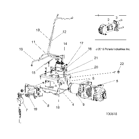 BODY, WINCH - A18SXD95B9/SXE95BE [100818]