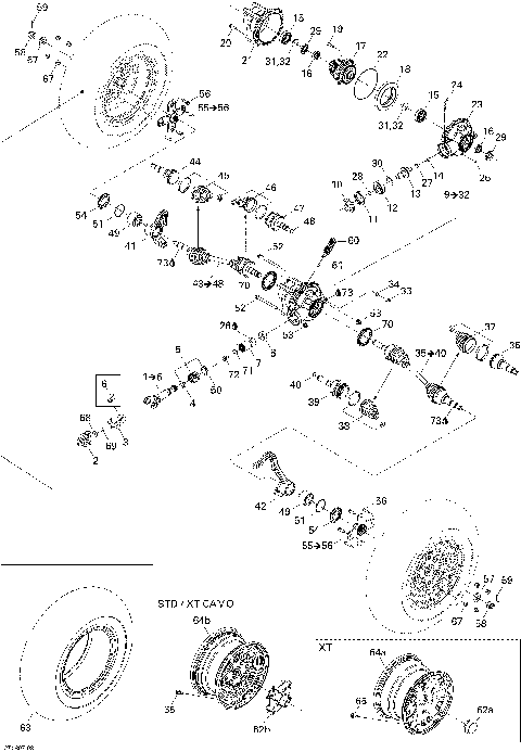 07- Drive System, Front