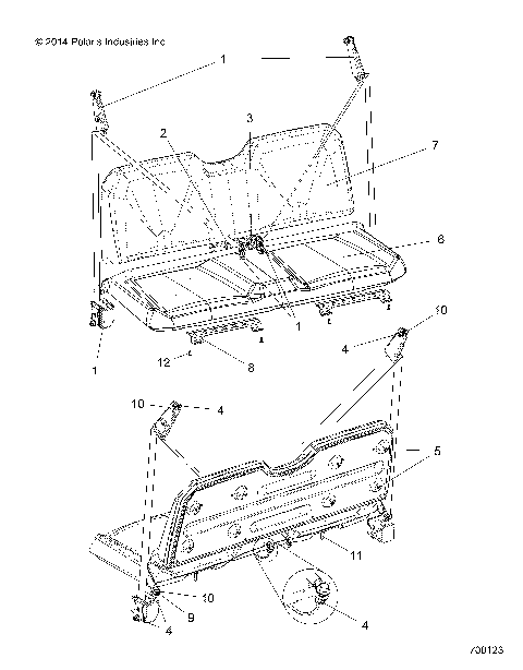 BODY, SEAT BELTS - R15RMA32FA (700123)