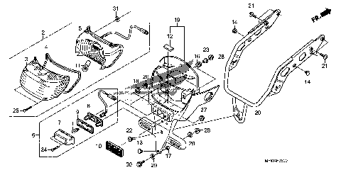 TAILLIGHT@LICENSE LIGHT