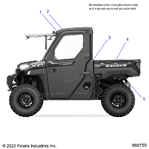 BODY, DECAL, GENERAL - R24RRV99AC (900755)