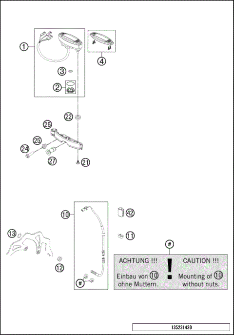 INSTRUMENTS / LOCK SYSTEM