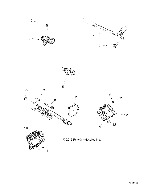 ELECTRICAL, SENSORS, ECU and CONTROL MODULES - Z16VA87 ALL OPTIONS (700256)