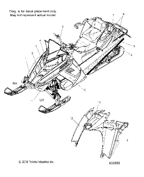 BODY, DECAL - S19CEE5BSL (600855)