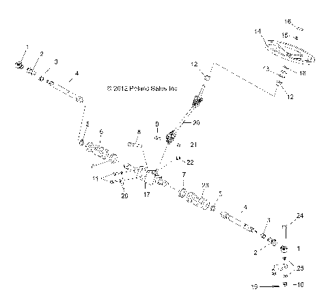 STEERING, STEERING ASM. - R13RH50AG/AH/AM/AR (49RGRSTEERING13500)