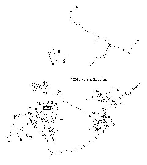 ELECTRICAL, WIRE HARNESSES - R11RH50AG/AH/AR (49RGRHARNESS11500EFI)