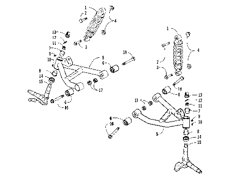 FRONT SUSPENSION ASSEMBLY [87723]