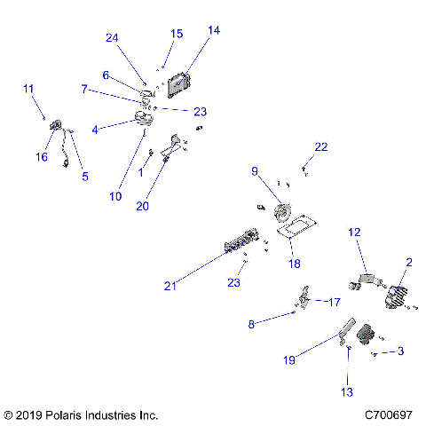 ELECTRICAL, WIRE HARNESS COMPONENTS - R20RRB99A/B (C700697)