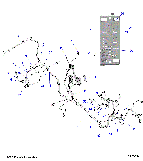 ELECTRICAL, WIRE HARNESS(TO 1.1.2026) - Z26NMX99A4/A6 (C750924)