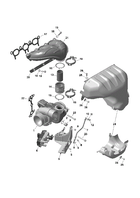01- ROTAX - Turbocharger