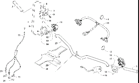 HANDLEBAR AND CONTROLS [106559]