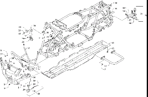 FRAME AND RELATED PARTS [303346]