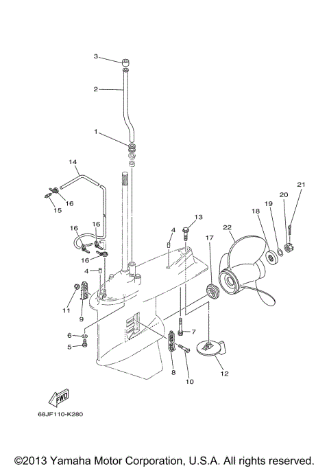 LOWER CASING DRIVE 2