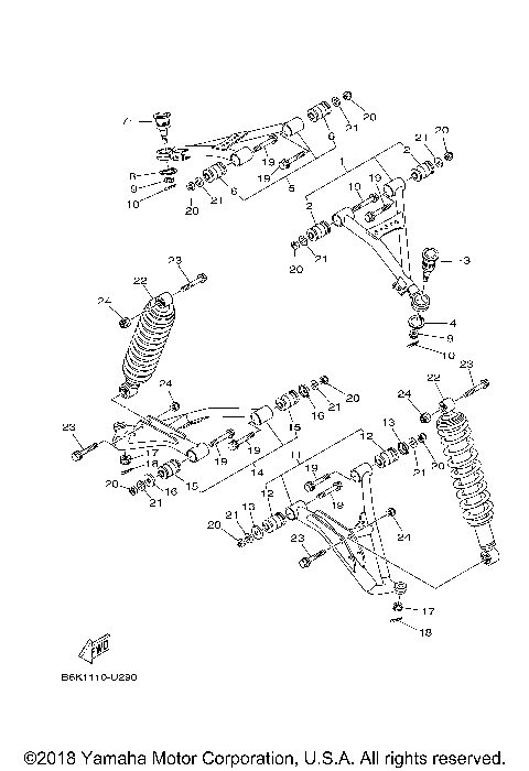 FRONT SUSPENSION WHEEL