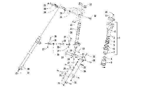 STEERING POST ASSEMBLY [100499]