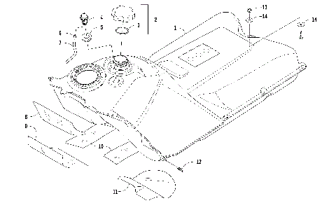 GAS TANK ASSEMBLY [102602]